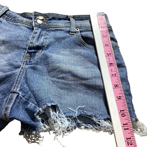Zanadi Blue Jean Shorts for Women - Picture 8 of 8